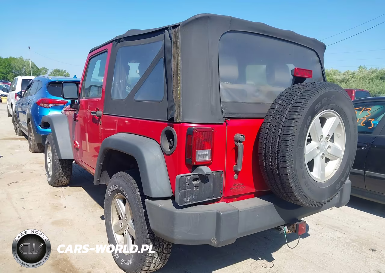 2008 Jeep Wrangler X VIN:1J4FA24138L523300 - 3