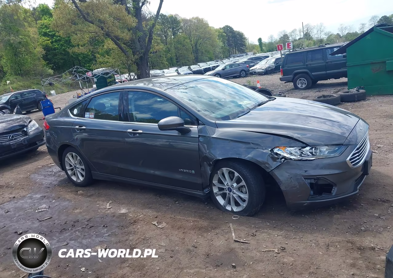 2019 Ford Fusion Hybrid Se VIN:3FA6P0LUXKR191942 - 13