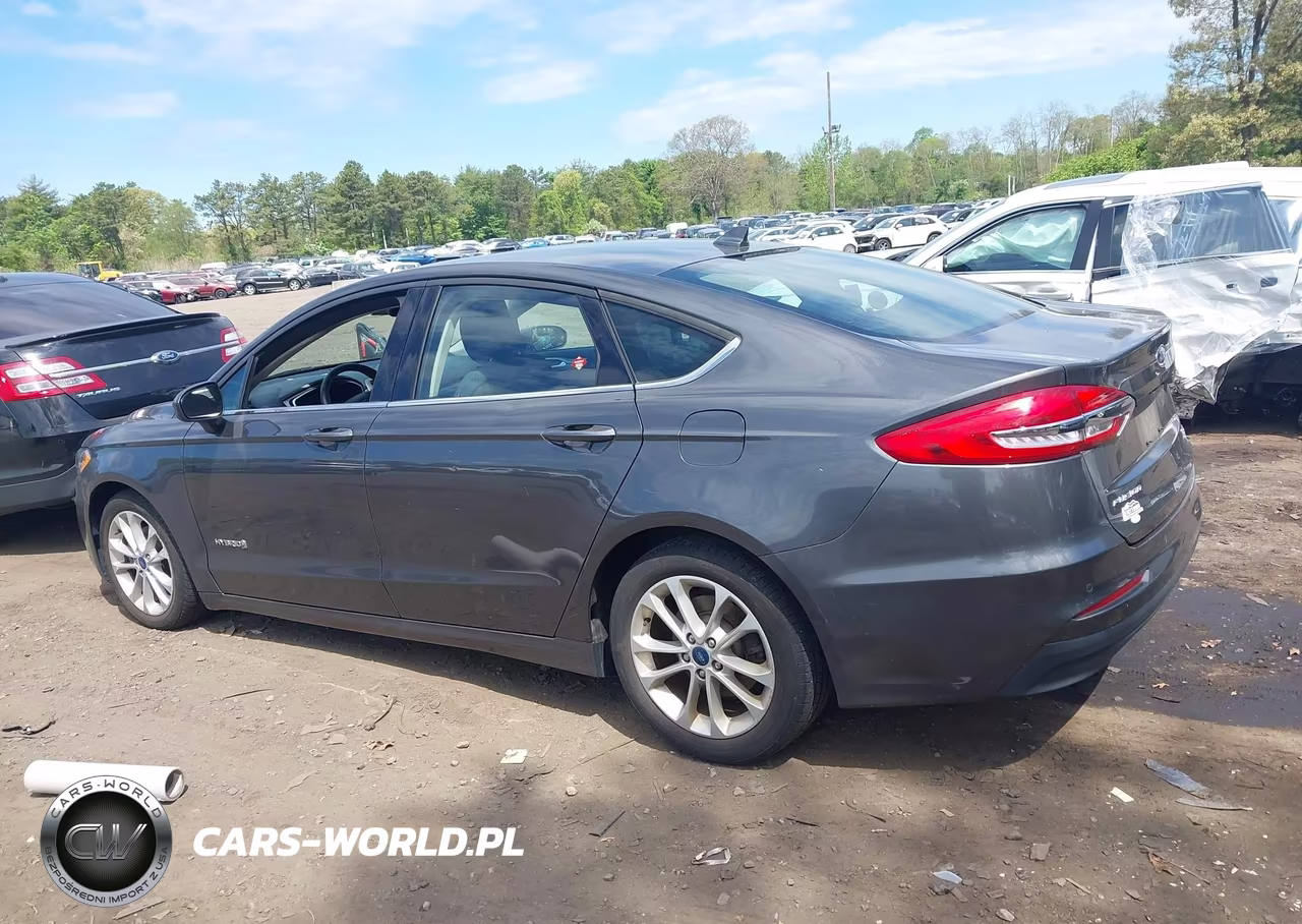 2019 Ford Fusion Hybrid Se VIN:3FA6P0LUXKR191942 - 14