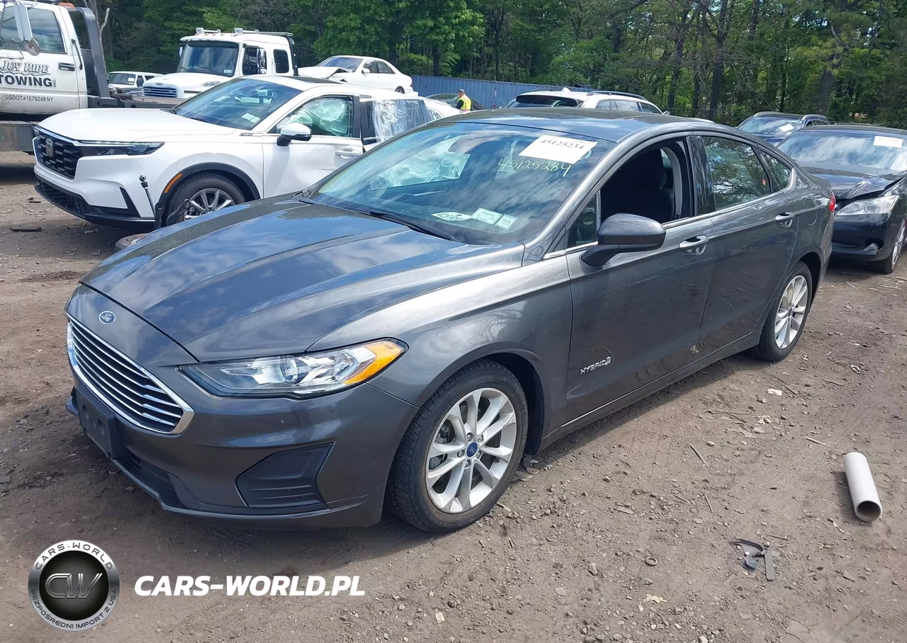 2019 Ford Fusion Hybrid Se VIN:3FA6P0LUXKR191942 - 2