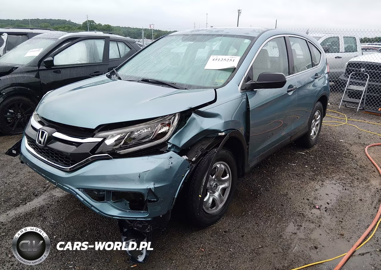 2015 Honda Cr-V Lx VIN:2HKRM4H33FH702679 - 2