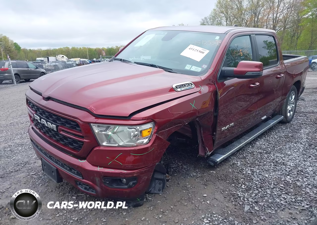 2023 Ram 1500 Big Horn 4X4 5'7 Box VIN:1C6RRFFG9PN547681 - 2
