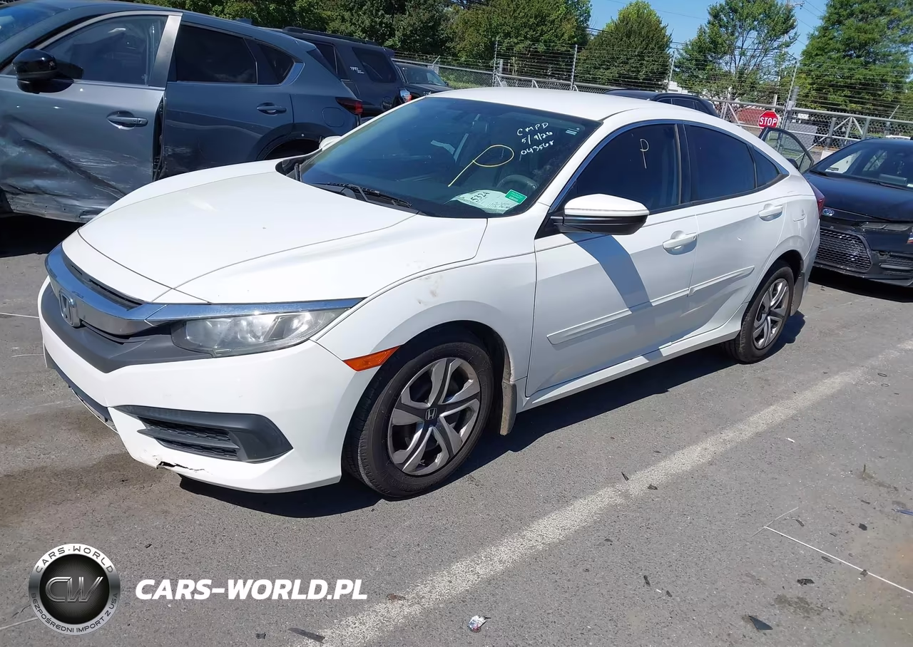 2017 Honda Civic Lx VIN:19XFC2F5XHE043568 - 2