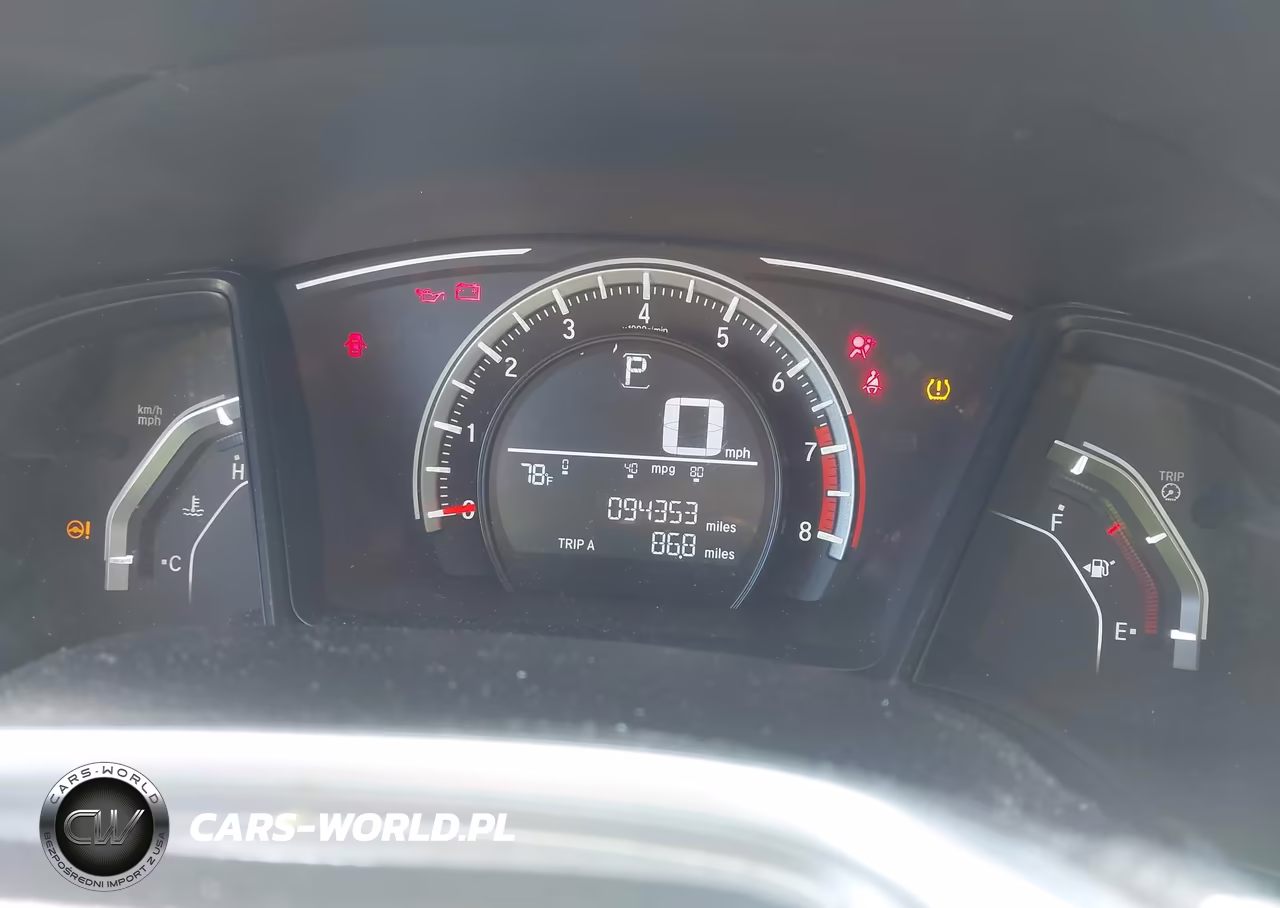 2017 Honda Civic Lx VIN:19XFC2F5XHE043568 - 7