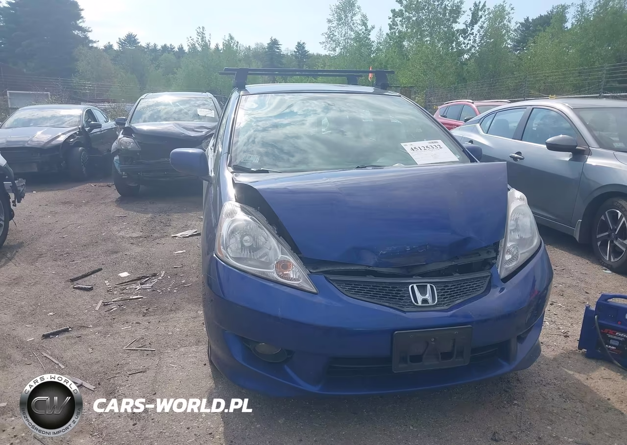 2009 Honda Fit Sport VIN:JHMGE87439S072690 - 6