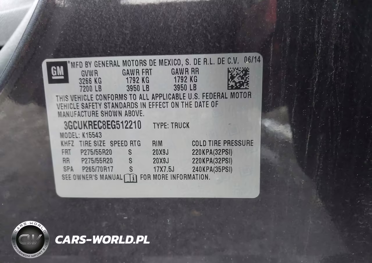 2014 Chevrolet Silverado 1500 1Lt VIN:3GCUKREC8EG512210 - 9