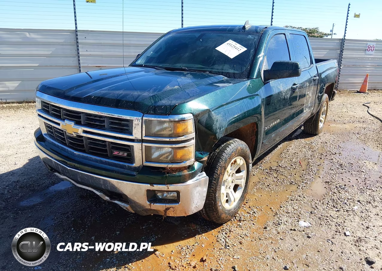 2015 Chevrolet Silverado 1500 2Lt VIN:3GCUKREC0FG486459 - 2