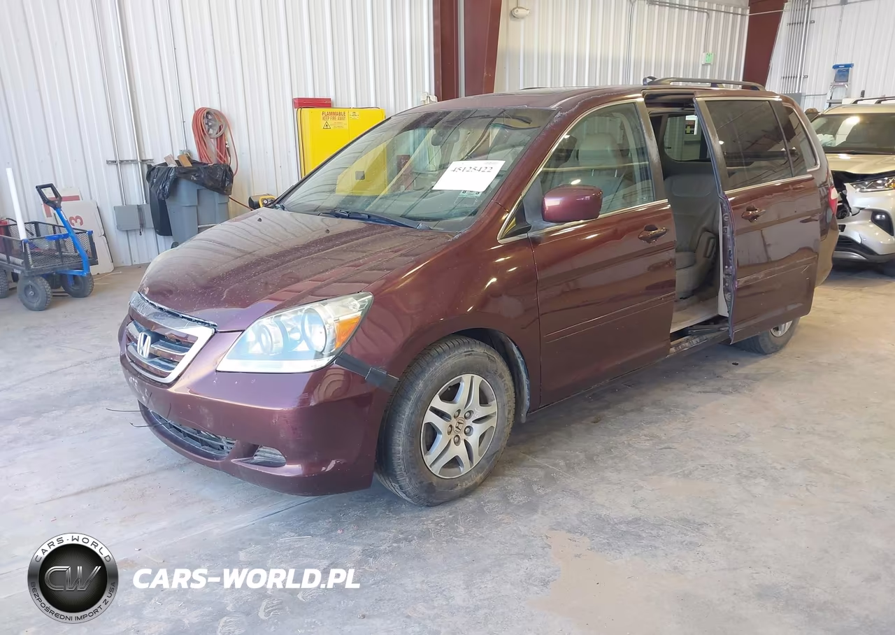 2007 Honda Odyssey Ex-L VIN:5FNRL38777B140463 - 2