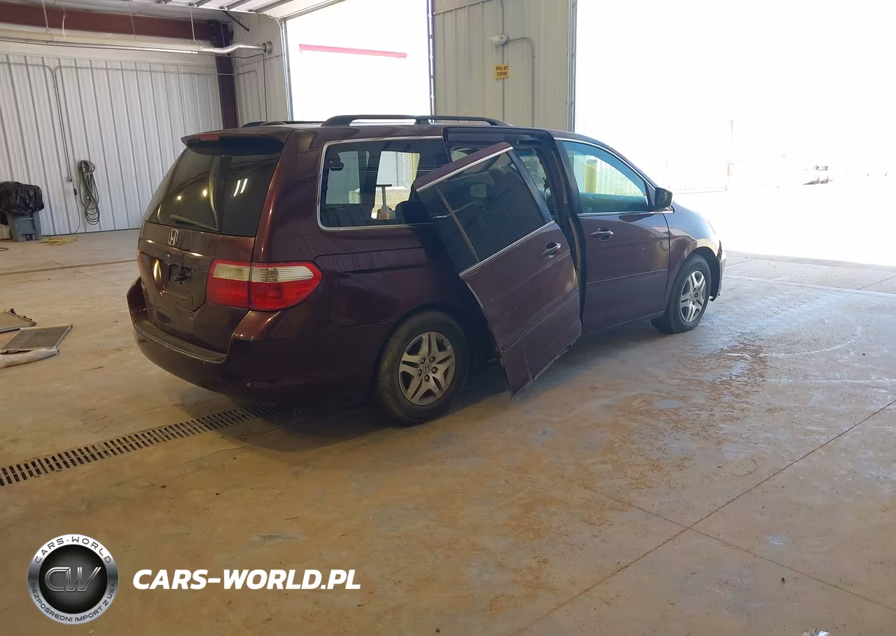 2007 Honda Odyssey Ex-L VIN:5FNRL38777B140463 - 4