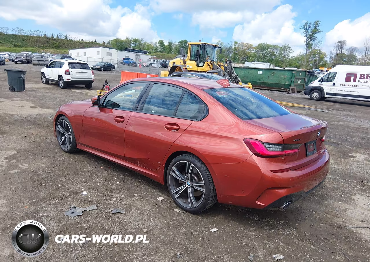 2021 BMW 330I xDrive VIN:3MW5R7J02M8C04309 - 3
