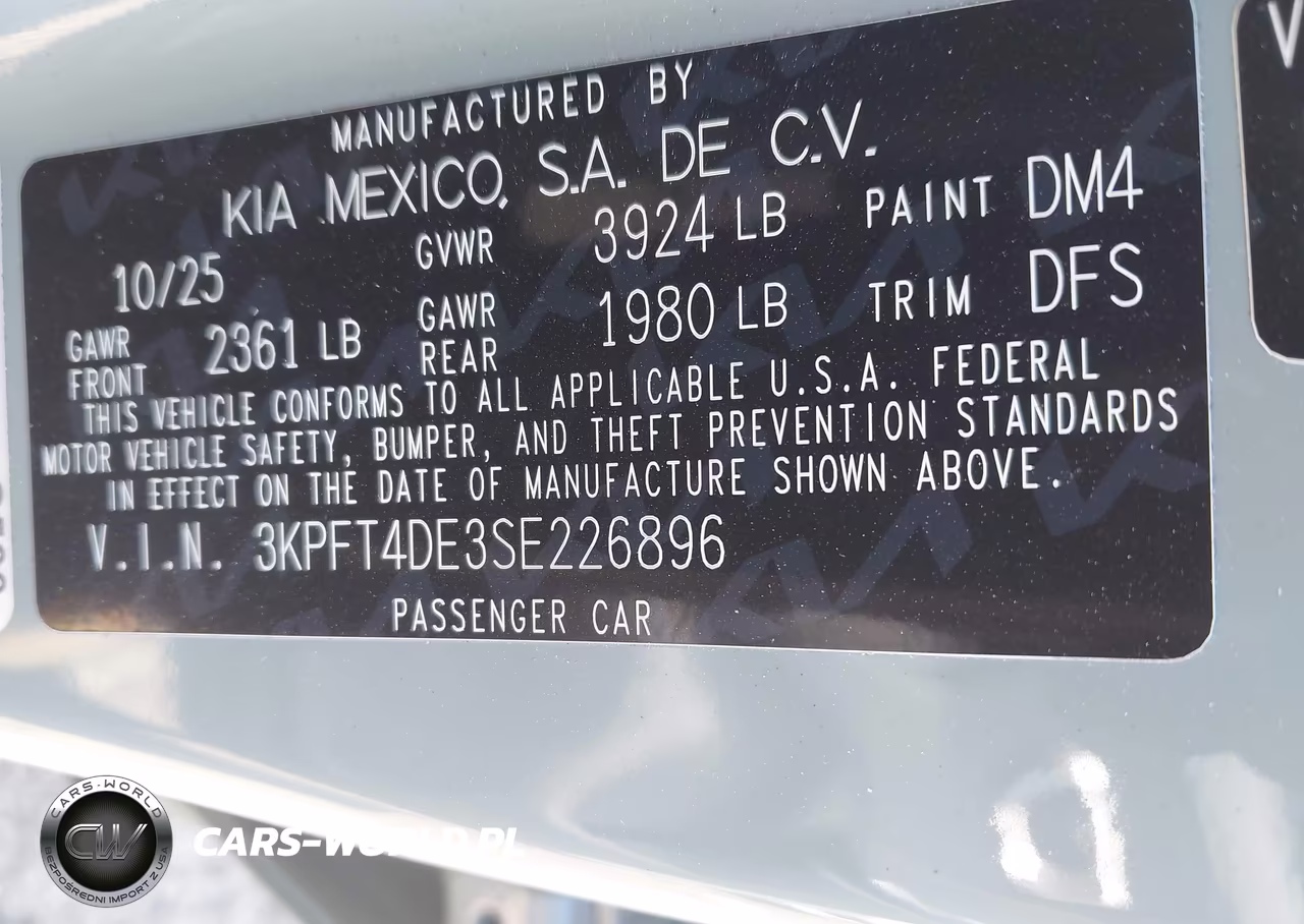 2025 Kia K4 Lxs VIN:3KPFT4DE3SE226896 - 9