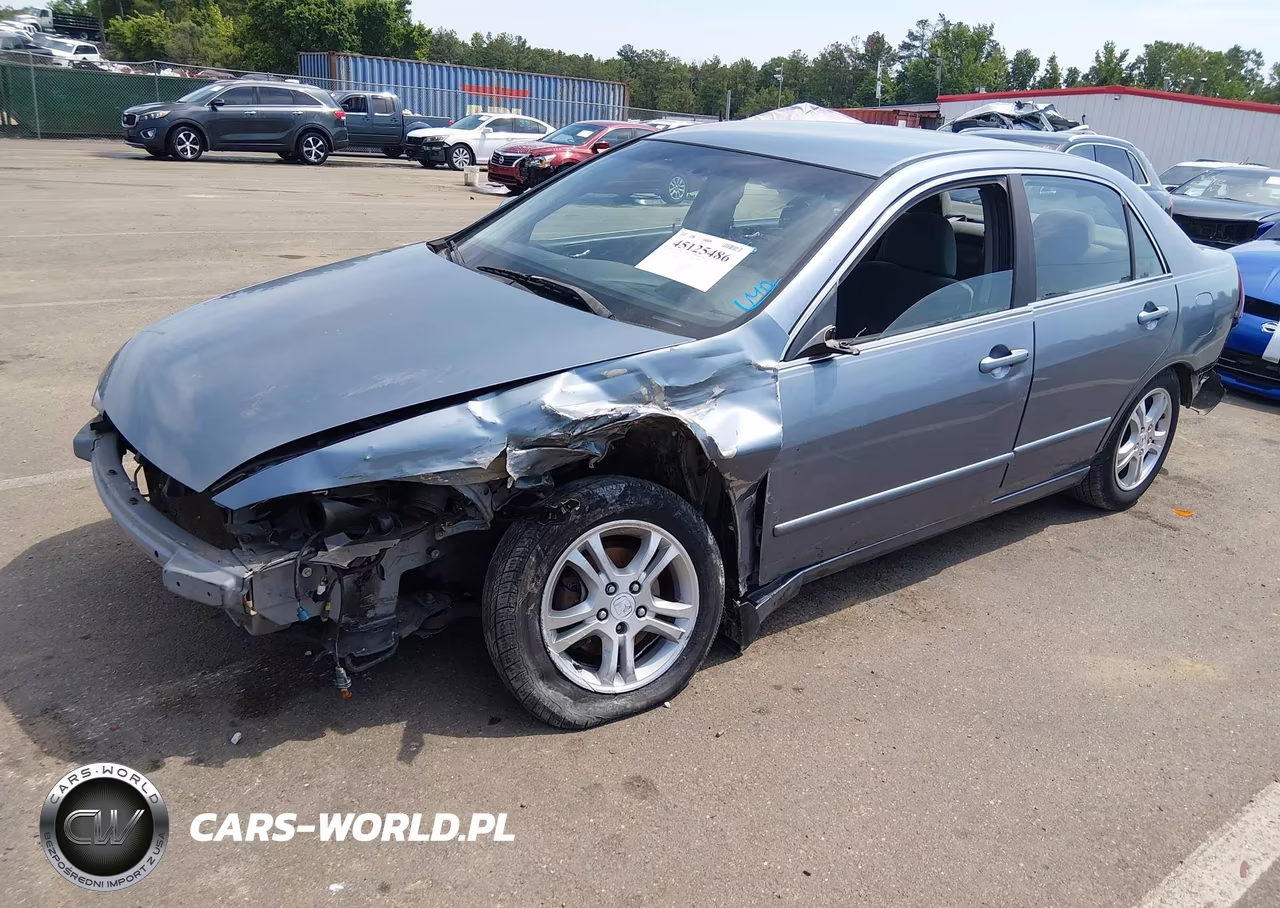 2007 Honda Accord 2.4 Se VIN:1HGCM563X7A207047 - 2