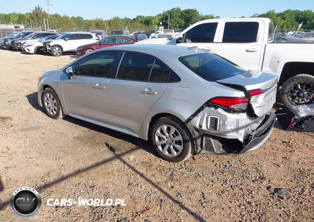 2022 Toyota Corolla Le VIN:JTDEPMAE8N3024328 - 3