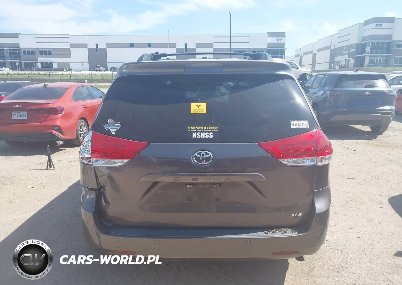 2012 Toyota Sienna Xle V6 8 Passenger VIN:5TDYK3DC7CS276597 - 15