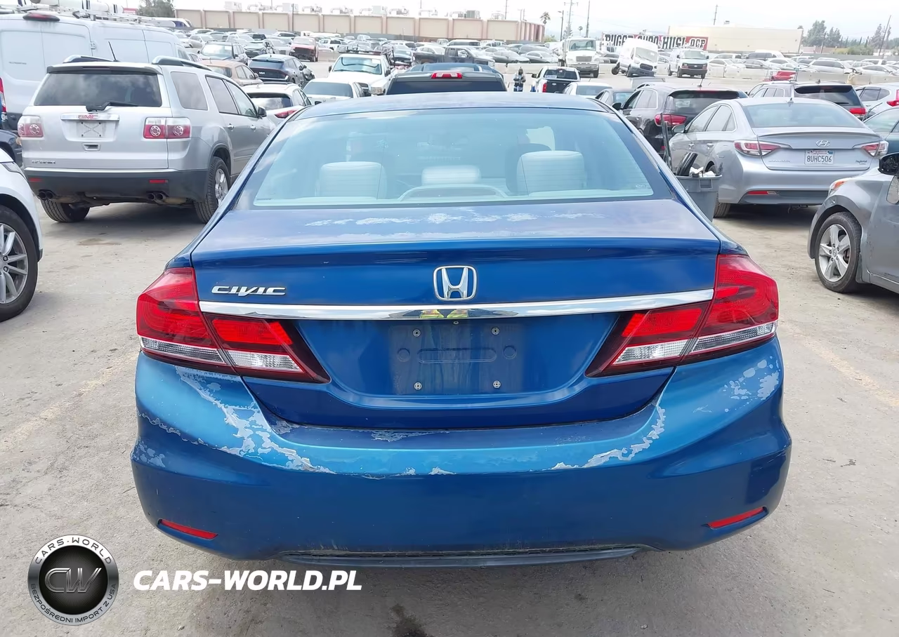 2014 Honda Civic Lx VIN:19XFB2F59EE237555 - 15