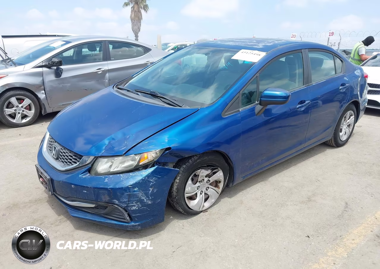 2014 Honda Civic Lx VIN:19XFB2F59EE237555 - 2