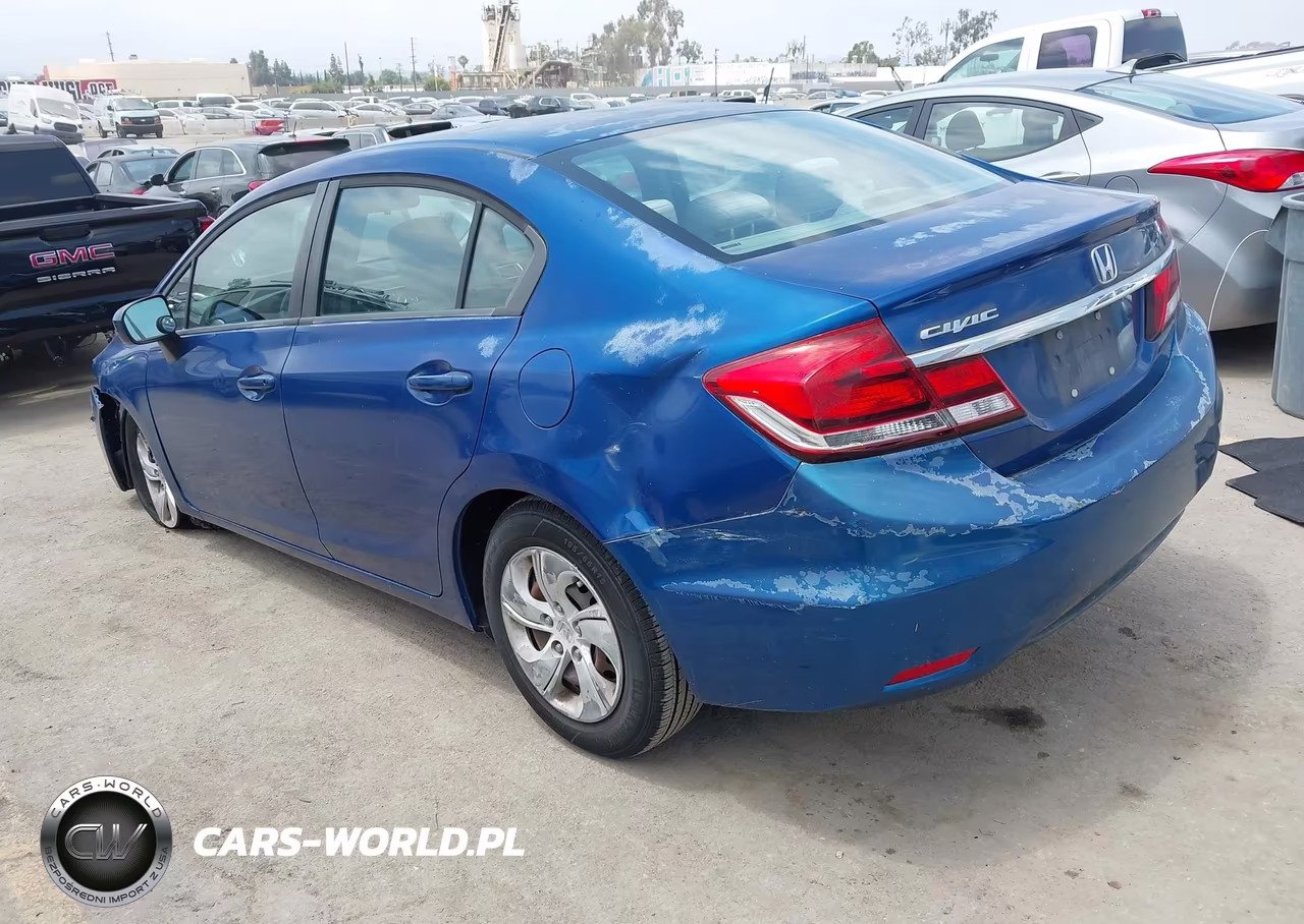 2014 Honda Civic Lx VIN:19XFB2F59EE237555 - 3