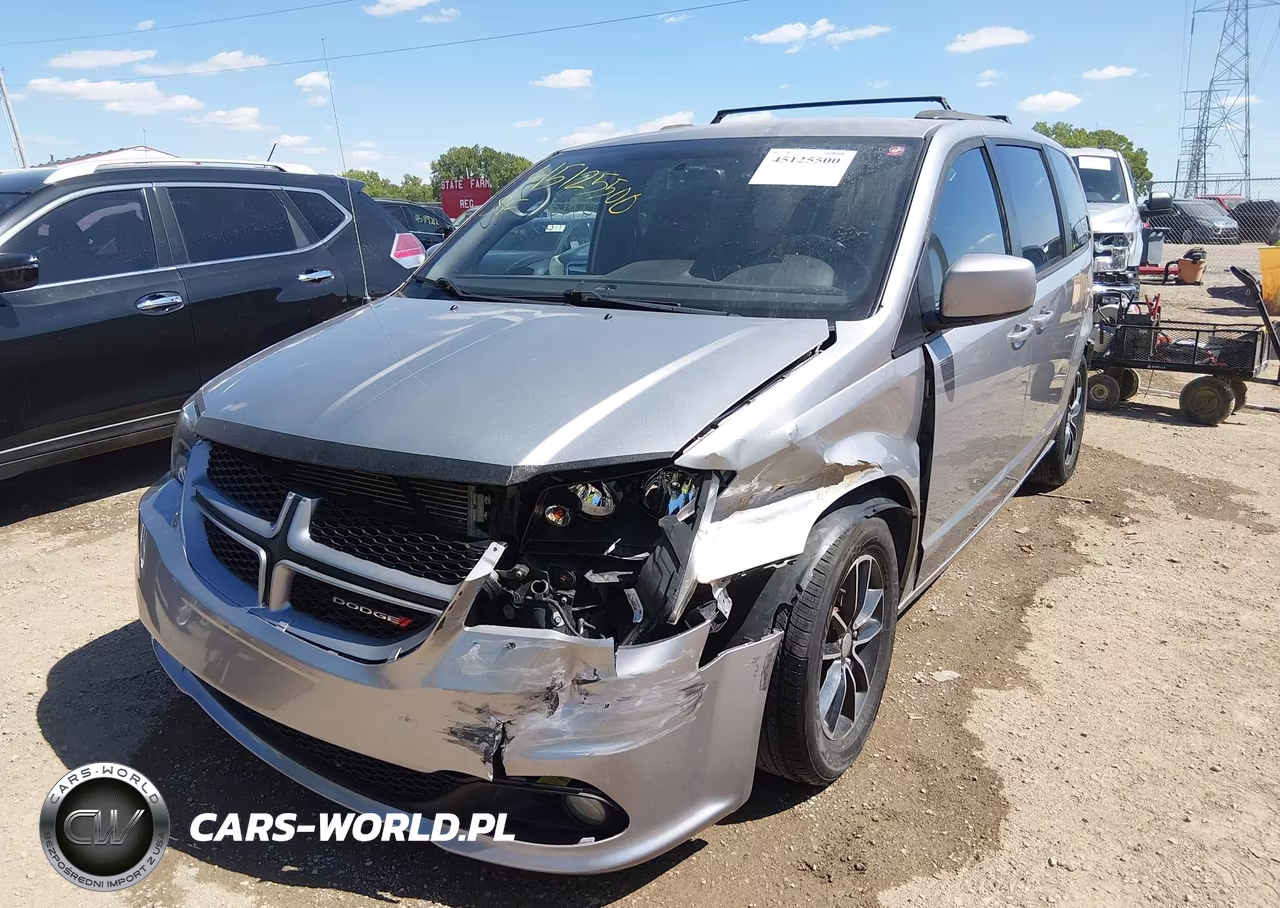 2018 Dodge Grand Caravan Gt VIN:2C4RDGEG7JR223492 - 2