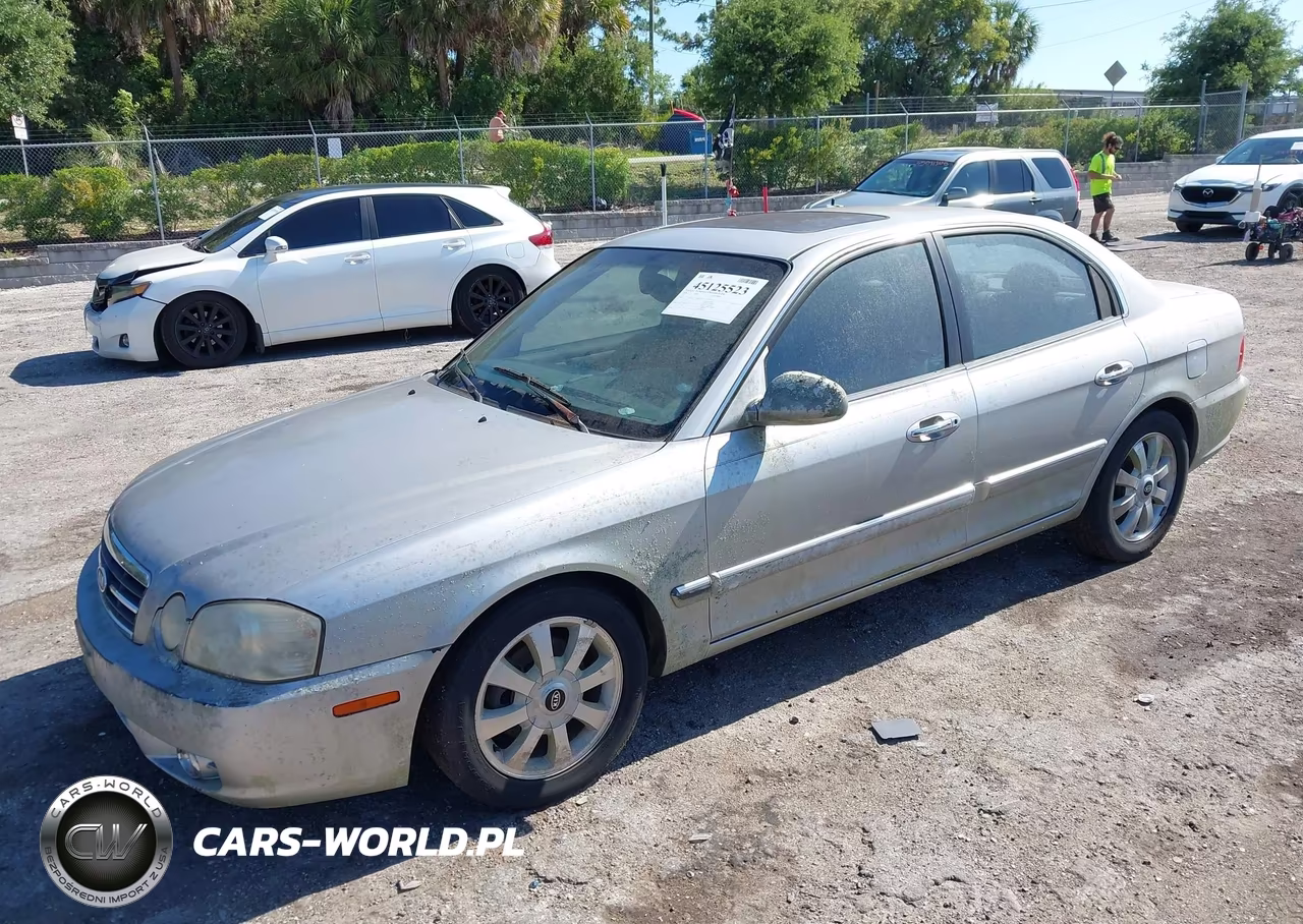 2006 Kia Optima VIN:KNAGD128765440222 - 2