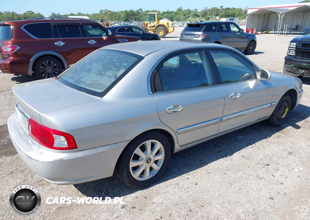 2006 Kia Optima VIN:KNAGD128765440222 - 4