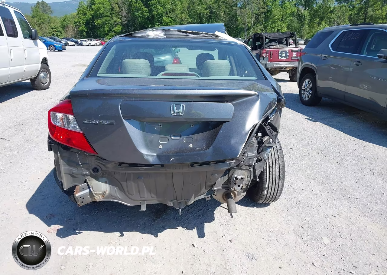 2012 Honda Civic Lx VIN:19XFB2F55CE363599 - 17