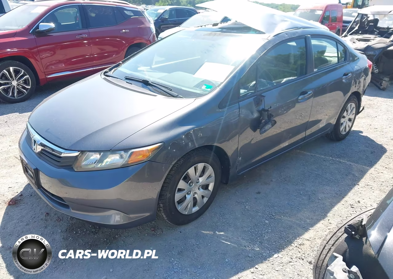 2012 Honda Civic Lx VIN:19XFB2F55CE363599 - 6
