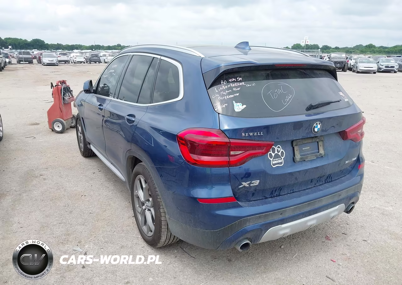 2020 BMW X3 Sdrive30I VIN:5UXTY3C07L9B31639 - 3