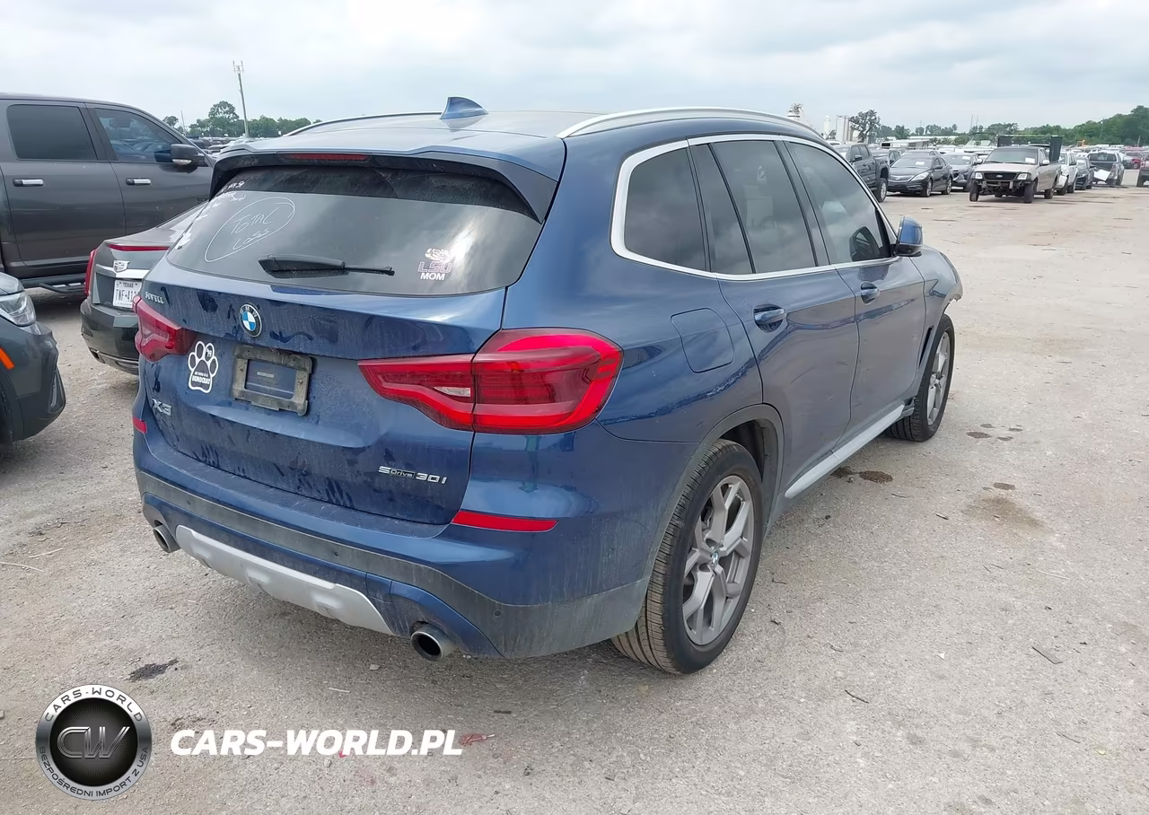 2020 BMW X3 Sdrive30I VIN:5UXTY3C07L9B31639 - 4