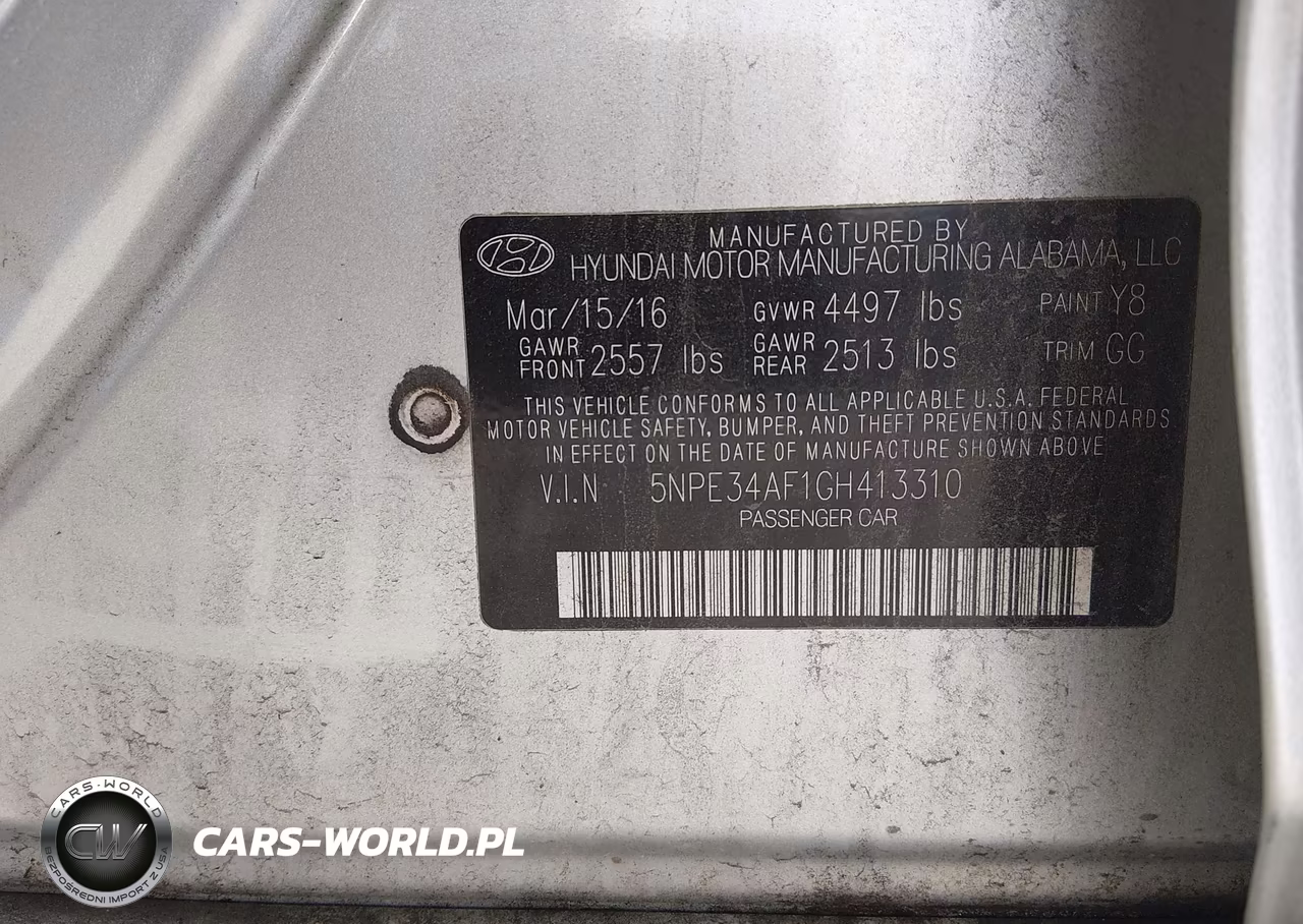 2016 Hyundai Sonata Limited VIN:5NPE34AF1GH413310 - 9
