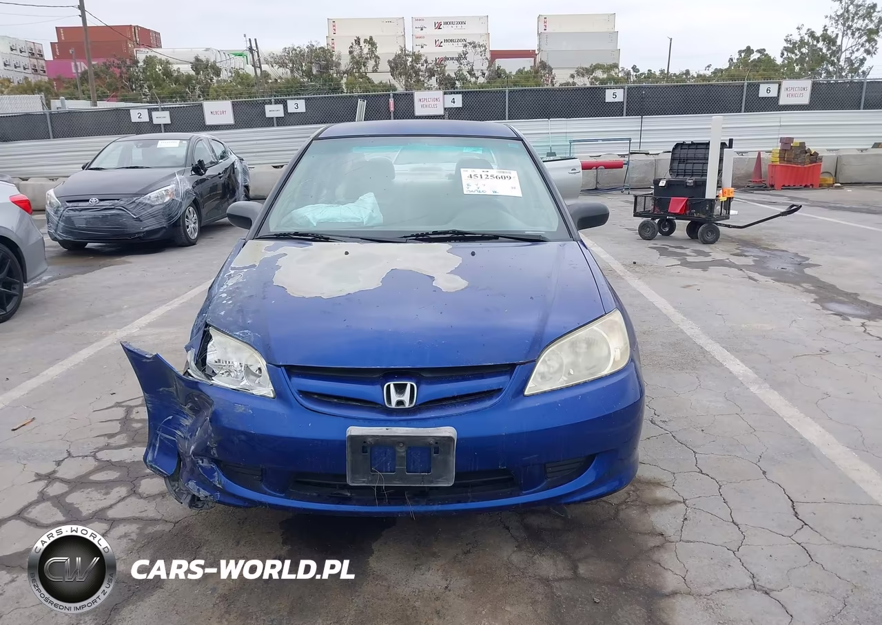 2004 Honda Civic Vp VIN:2HGES16384H638345 - 13
