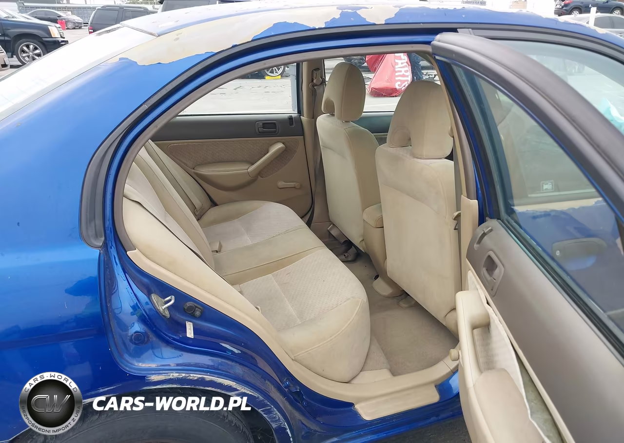 2004 Honda Civic Vp VIN:2HGES16384H638345 - 8