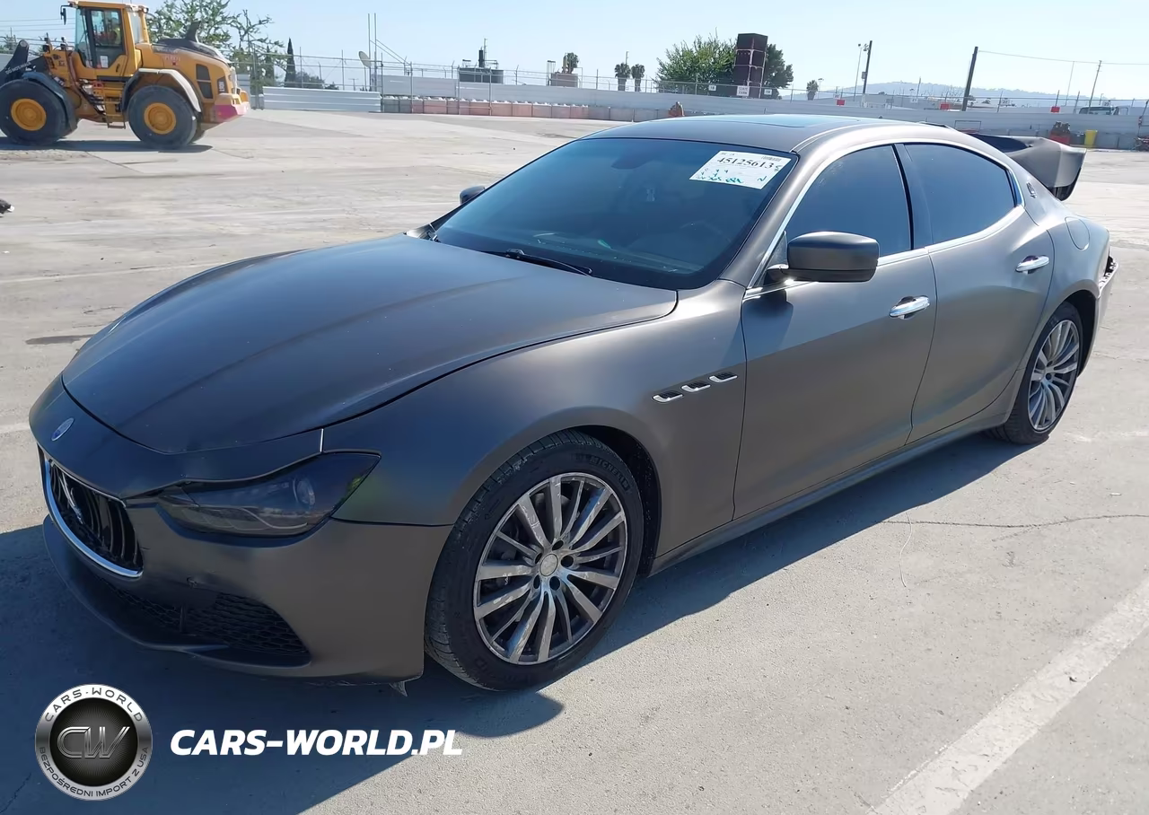 2015 Maserati Ghibli VIN:ZAM57XSA3F1152630 - 2