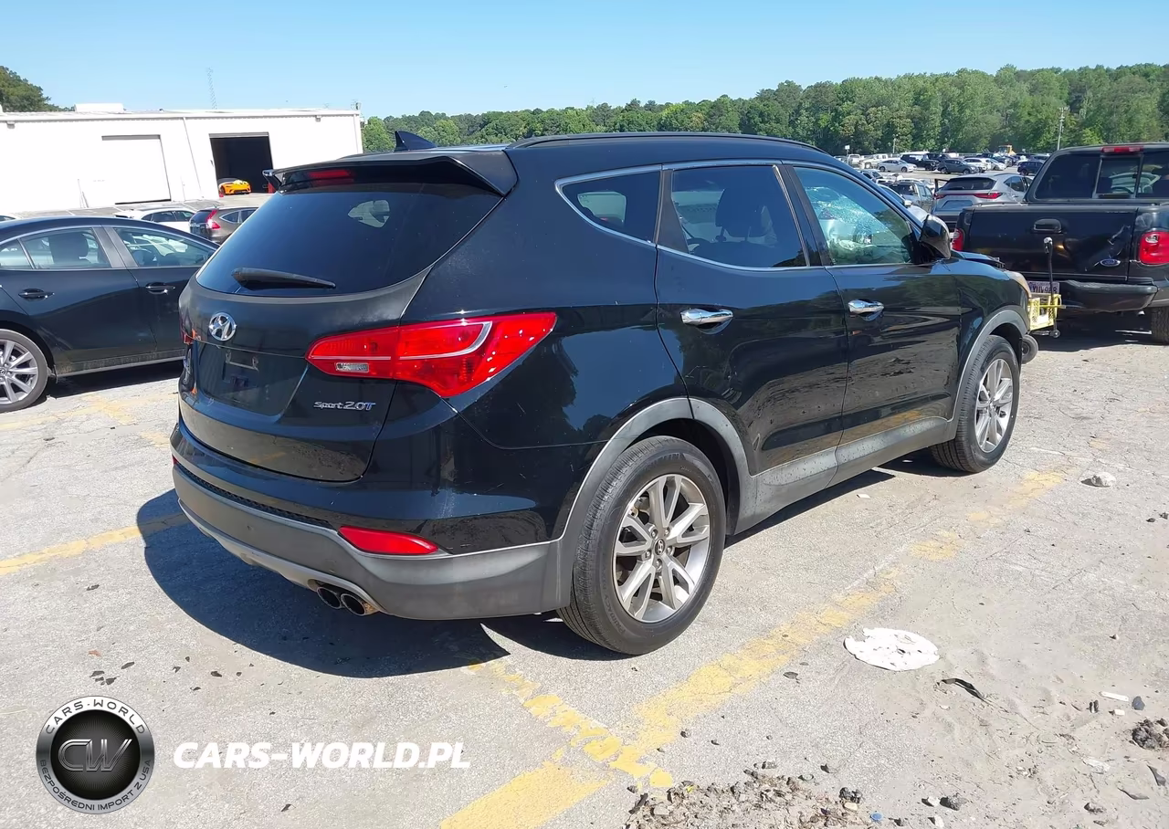2014 Hyundai Santa Fe Sport 2.0L Turbo VIN:5XYZU3LA1EG129318 - 4