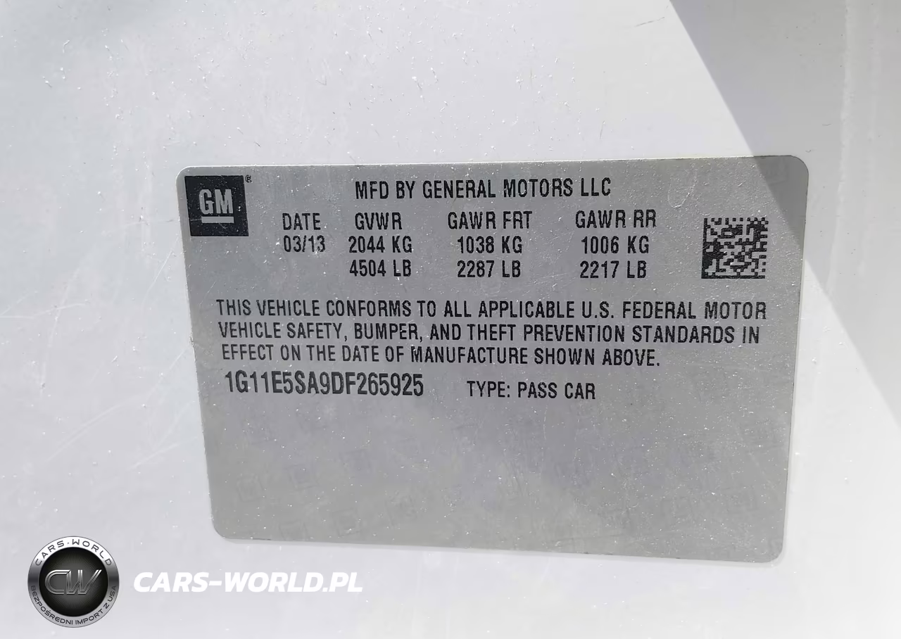 2013 Chevrolet Malibu 2Lt VIN:1G11E5SA9DF265925 - 9