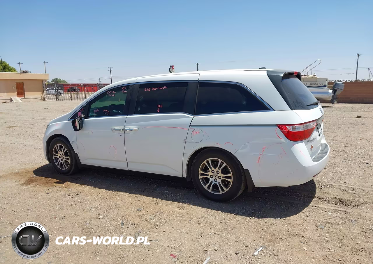 2013 Honda Odyssey Ex-L VIN:5FNRL5H69DB072388 - 14