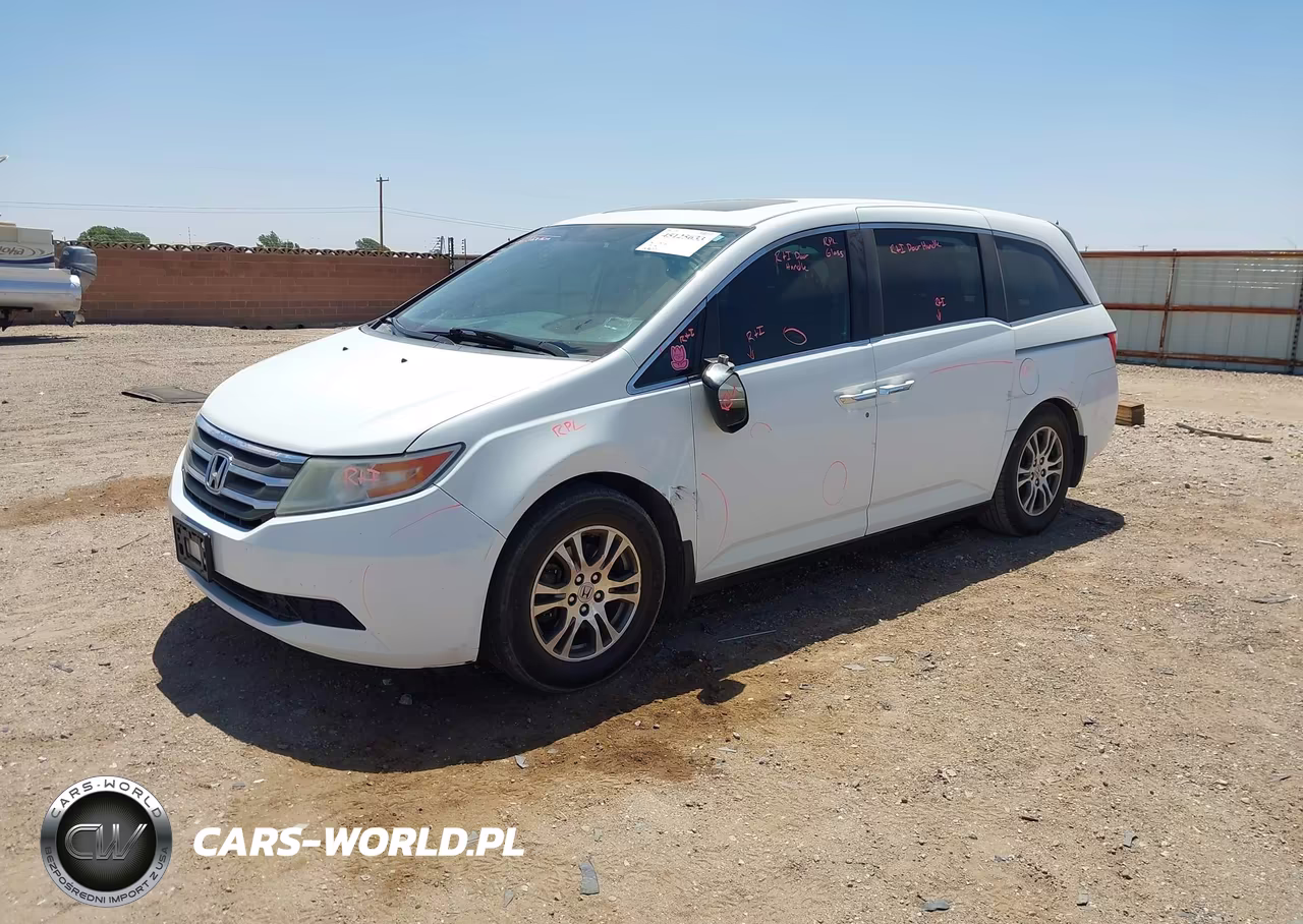 2013 Honda Odyssey Ex-L VIN:5FNRL5H69DB072388 - 2