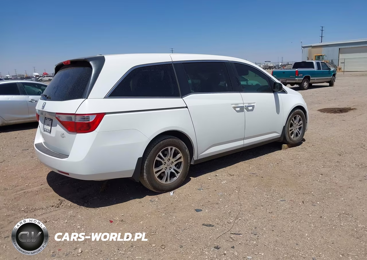 2013 Honda Odyssey Ex-L VIN:5FNRL5H69DB072388 - 4
