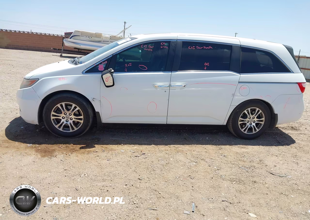2013 Honda Odyssey Ex-L VIN:5FNRL5H69DB072388 - 6