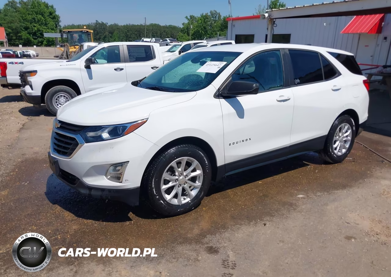 2020 Chevrolet Equinox Awd Ls VIN:3GNAXSEV8LS724880 - 2