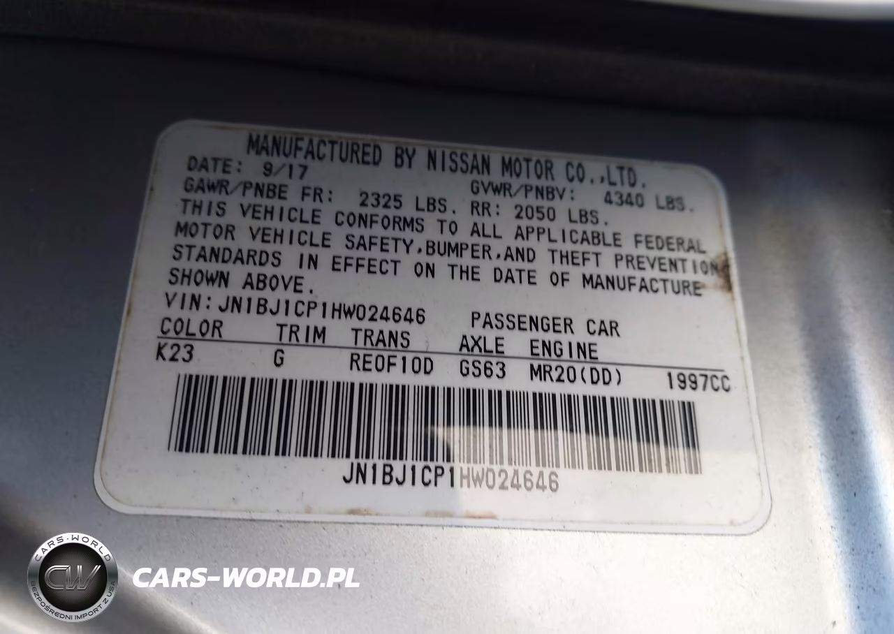 2017 Nissan Rogue Sport Sv VIN:JN1BJ1CP1HW024646 - 9