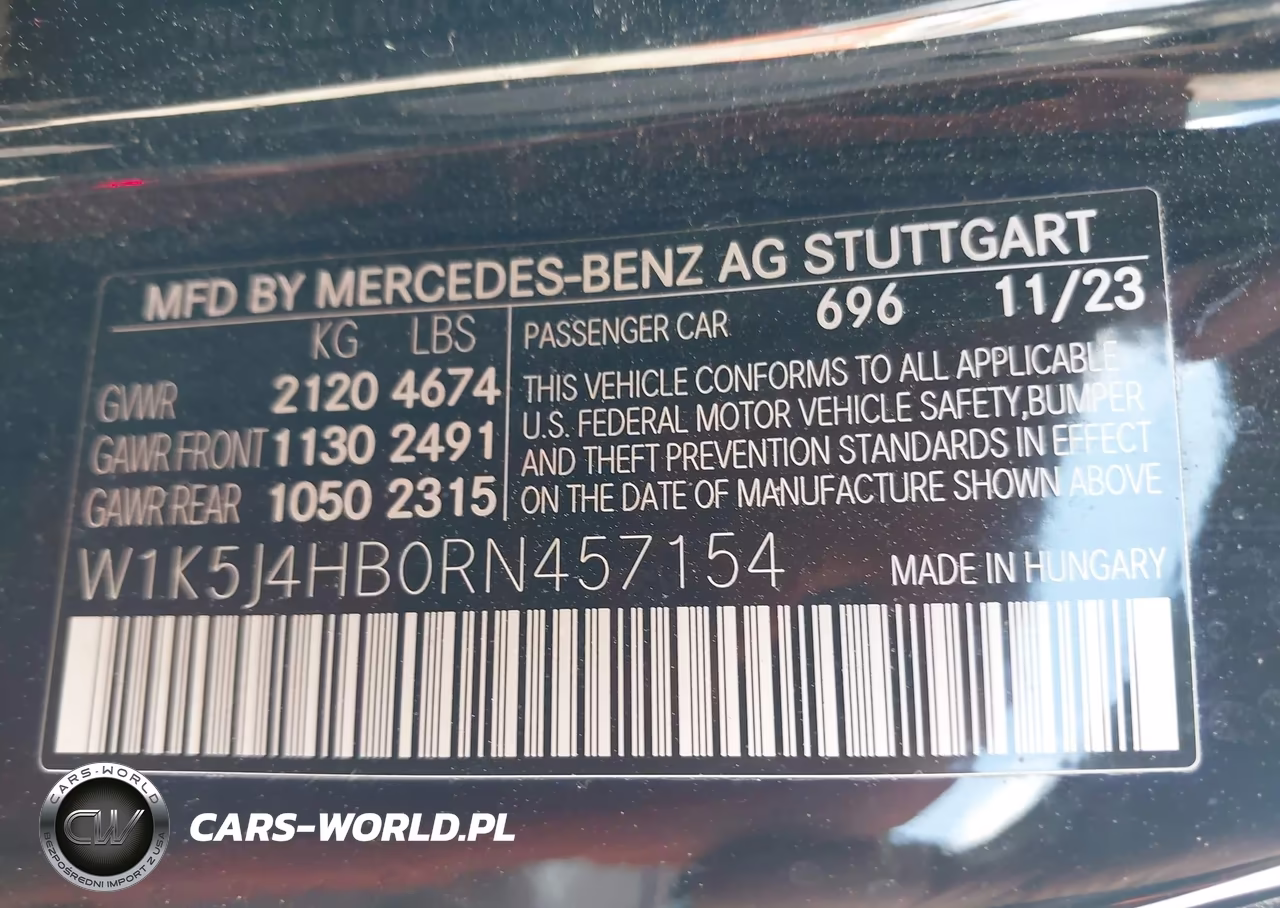 2024 Mercedes-Benz Cla 250 Coupe 4Matic VIN:W1K5J4HB0RN457154 - 9