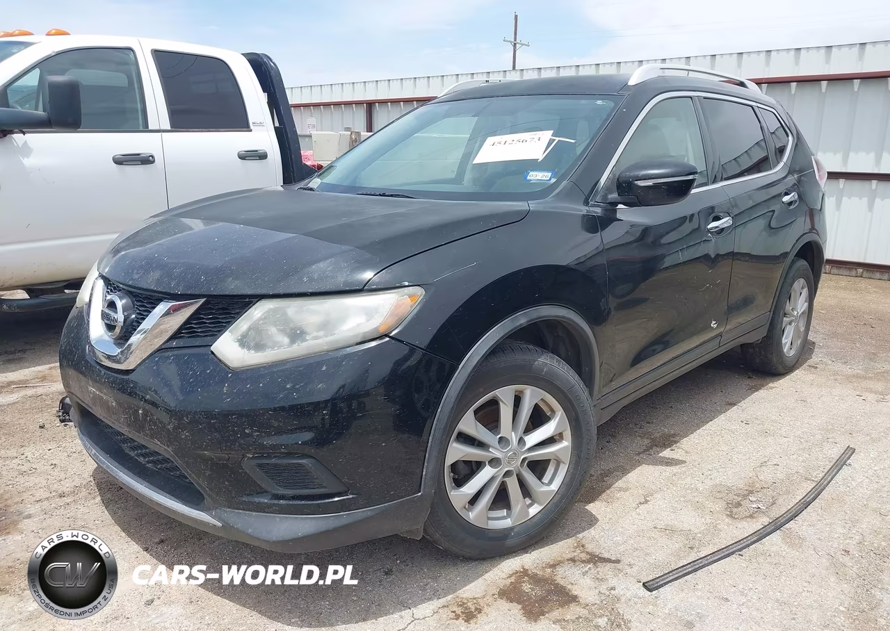 2015 Nissan Rogue Sv VIN:KNMAT2MT8FP504940 - 2