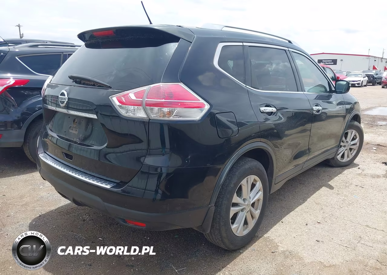 2015 Nissan Rogue Sv VIN:KNMAT2MT8FP504940 - 4