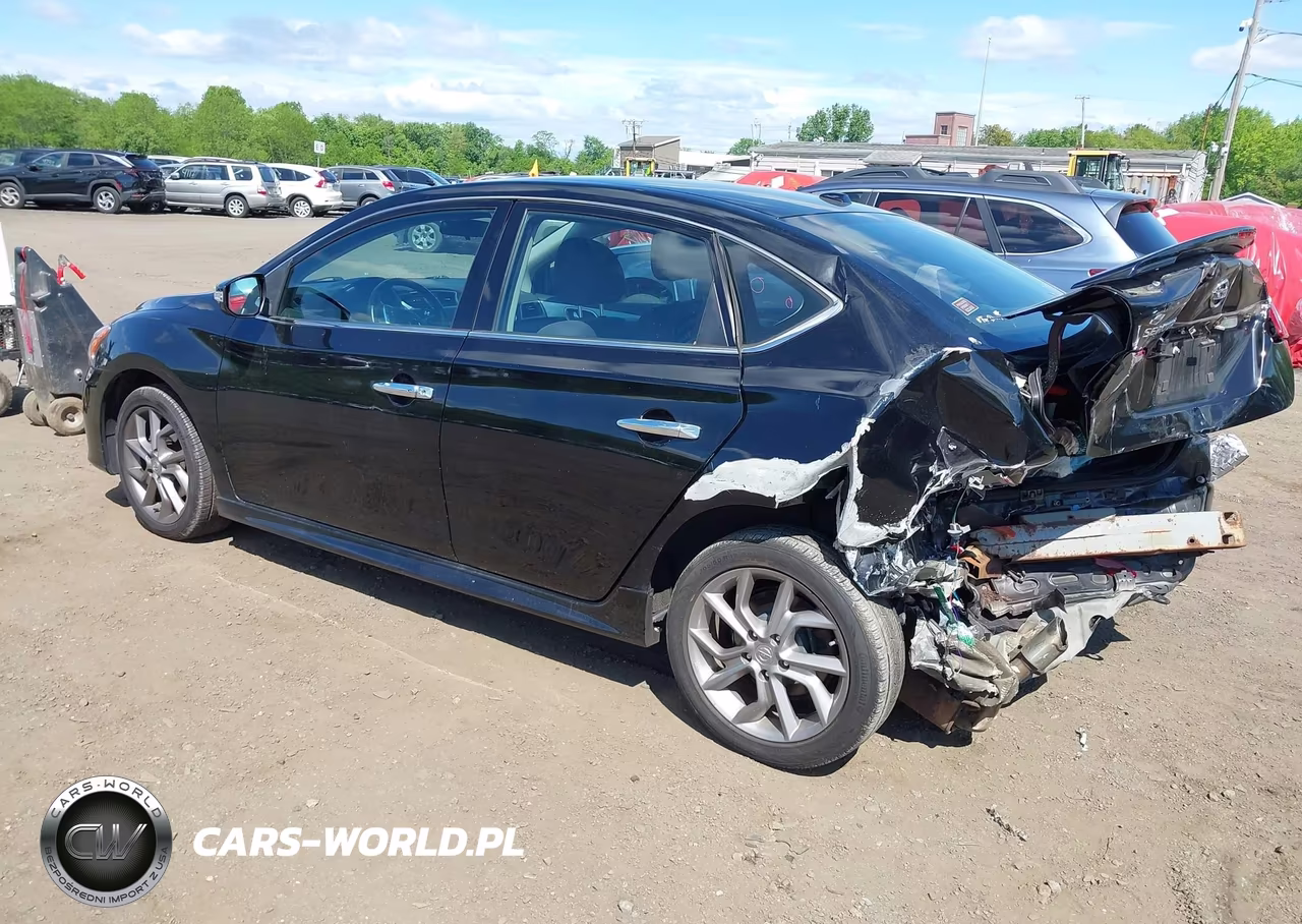 2015 Nissan Sentra Sr VIN:3N1AB7AP7FY332974 - 3