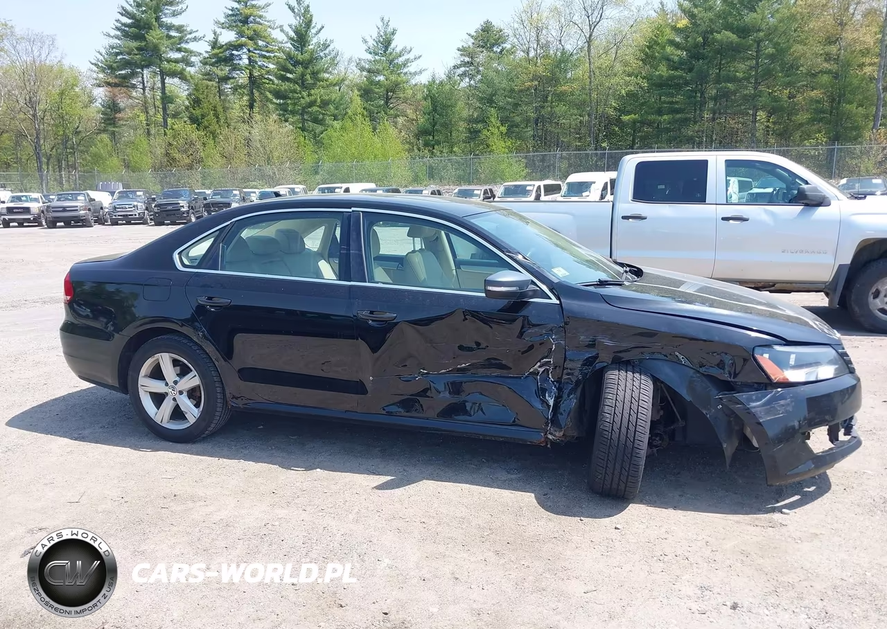 2013 Volkswagen Passat 2.5L Se VIN:1VWBP7A33DC045036 - 12