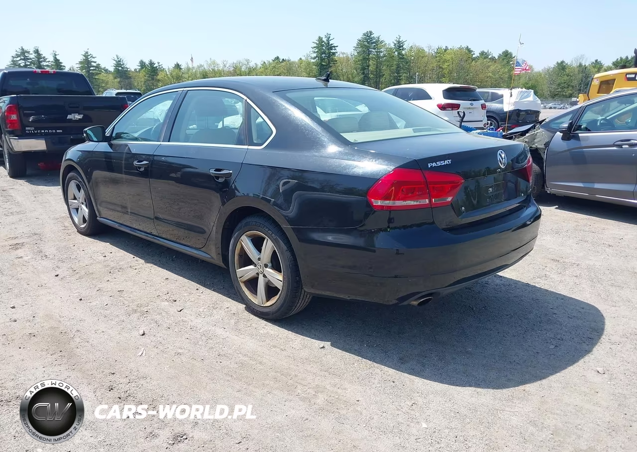 2013 Volkswagen Passat 2.5L Se VIN:1VWBP7A33DC045036 - 3
