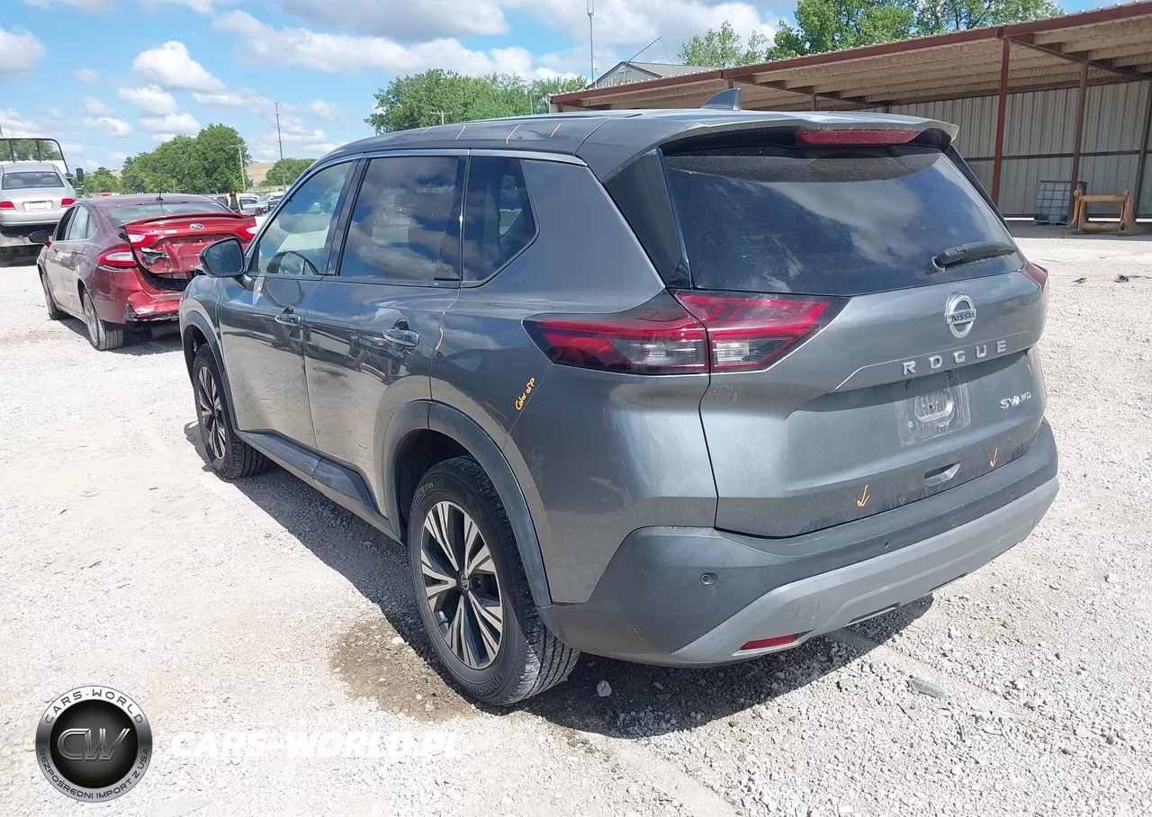 2021 Nissan Rogue Sv Intelligent Awd VIN:5N1AT3BB2MC683007 - 3