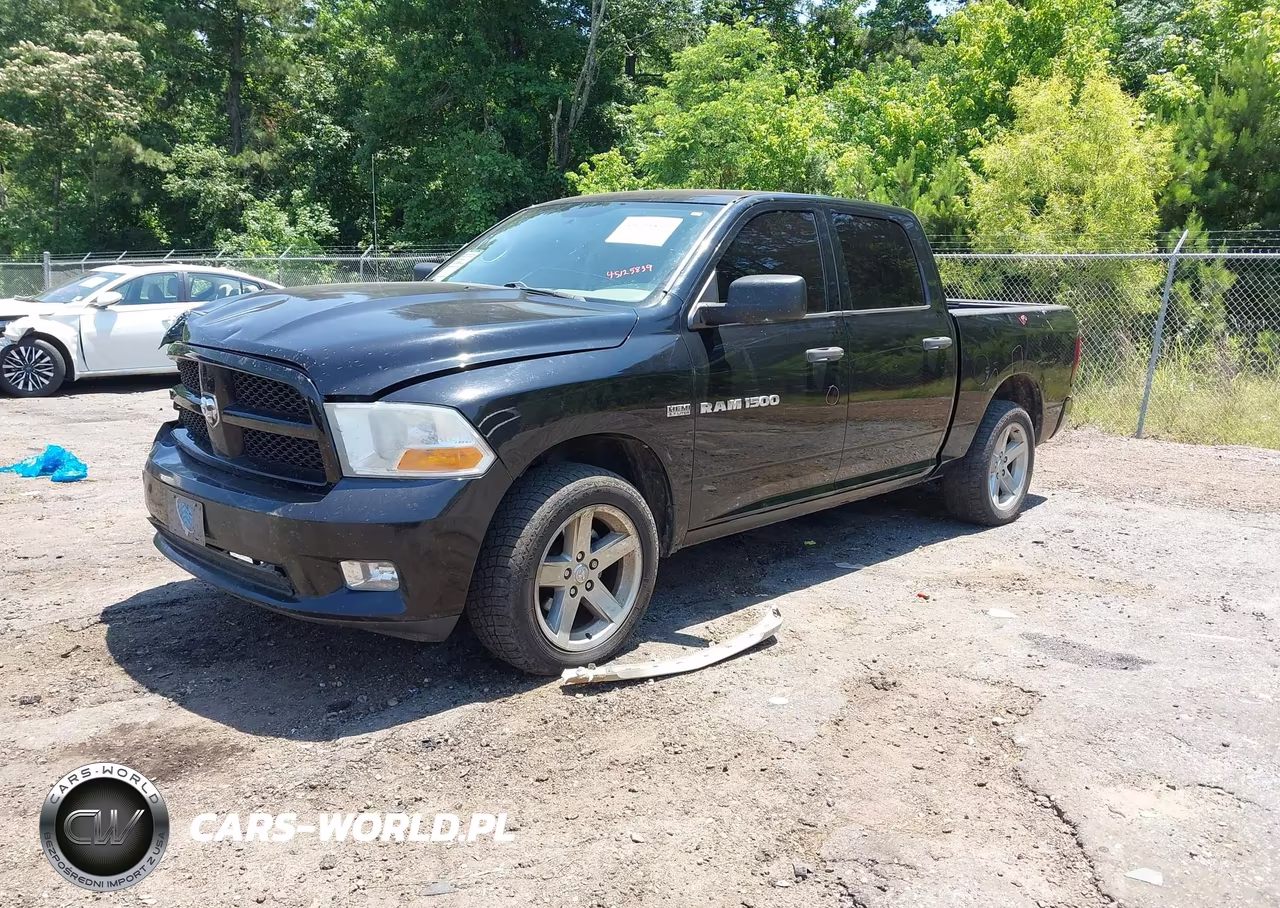 2012 Ram 1500 St VIN:1C6RD7KT8CS287096 - 2