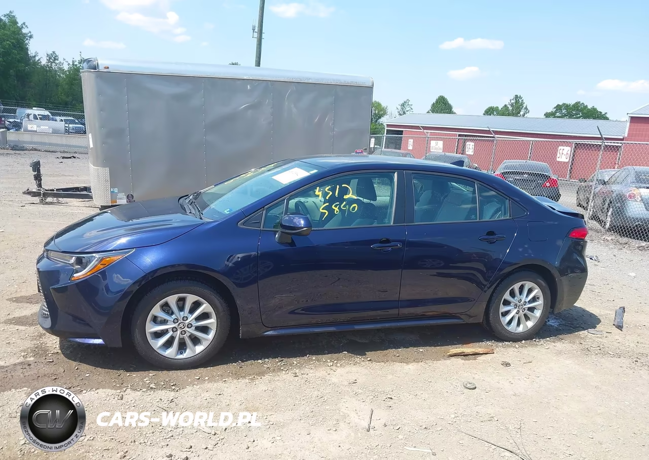 2021 Toyota Corolla Le VIN:5YFVPMAE2MP219010 - 14