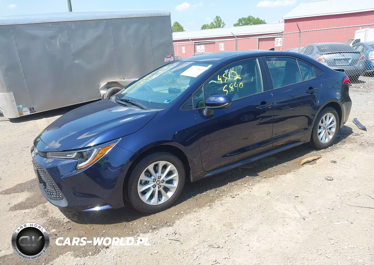 2021 Toyota Corolla Le VIN:5YFVPMAE2MP219010 - 2